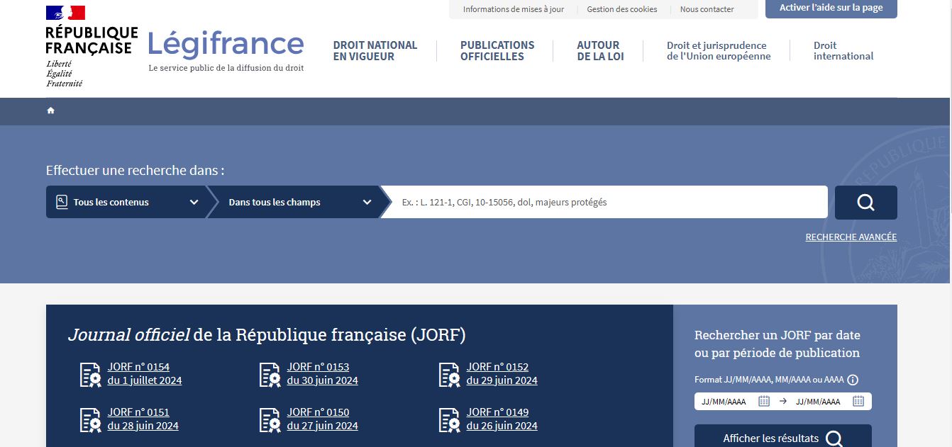 legifrance