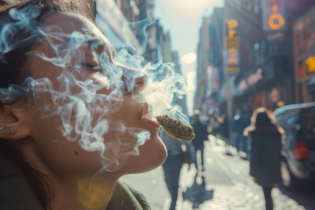 Est-il possible de fumer du CBD dans la rue ?